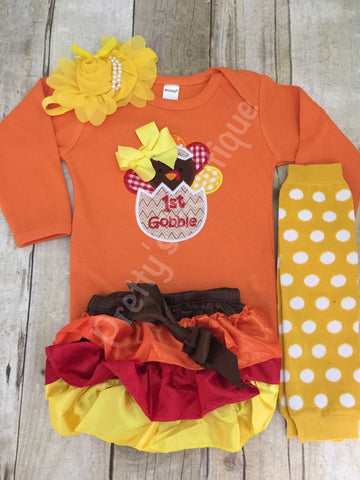 newborn first thanksgiving outfit