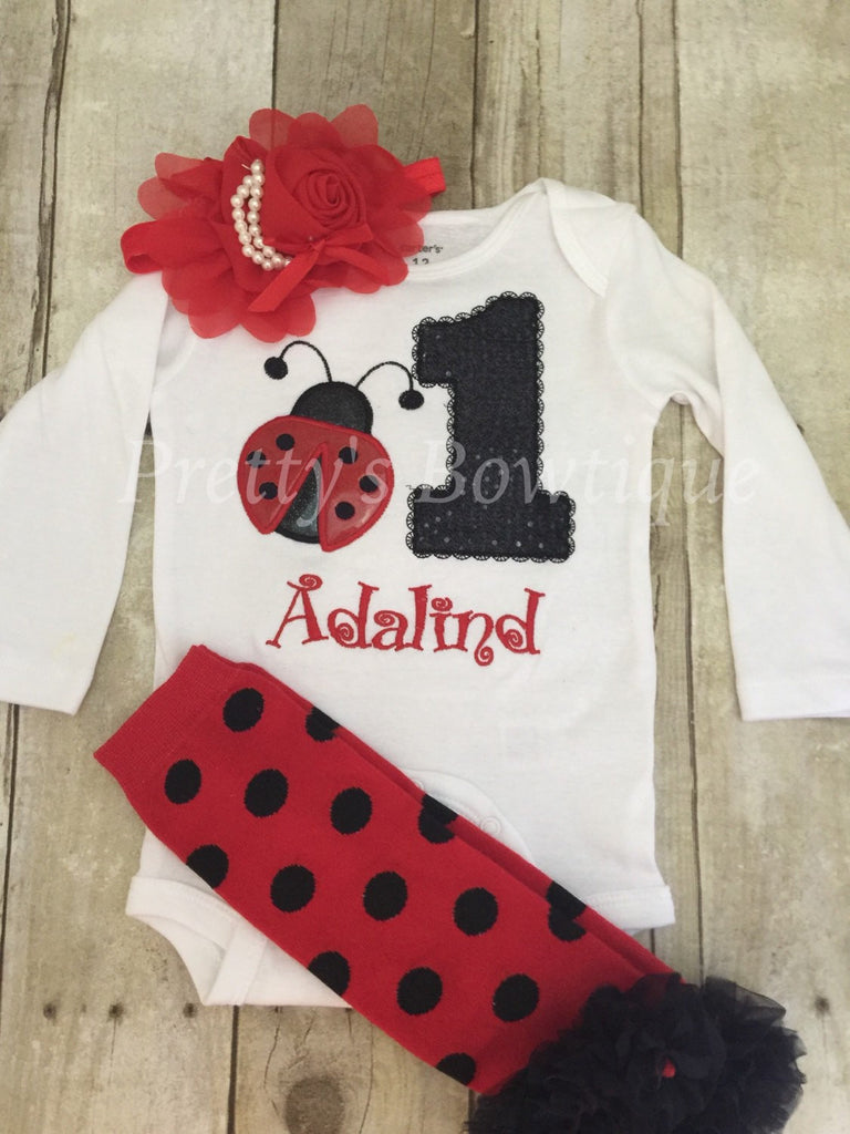 First birthday clearance ladybug outfit