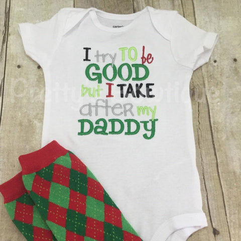 daddy's baby boy outfit