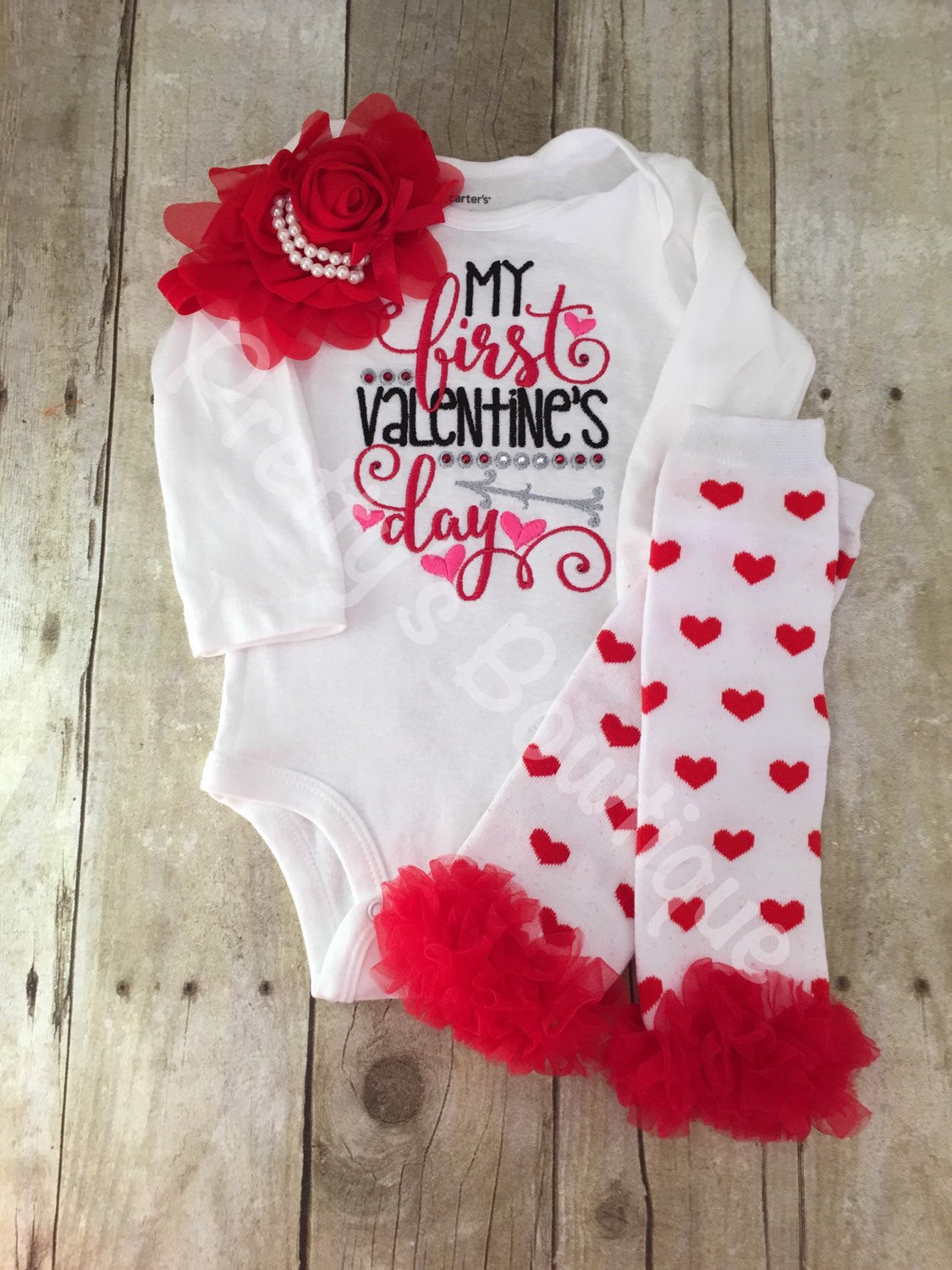 my first valentine's day outfit for girl