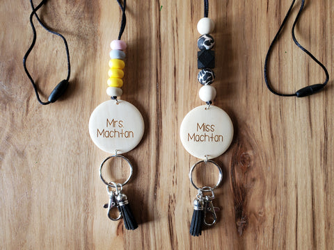 NVENF Silicone Key Ring Bracelet