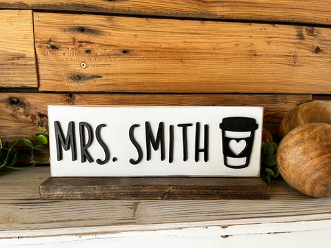 Personalized Custom Desk Name Plate Personalized Office Gift - Temu