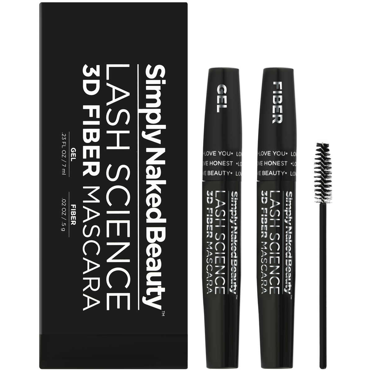 Lash Science 3d Fiber Lash Mascara Biggest Lash Volume Ever Simply Naked Beauty 