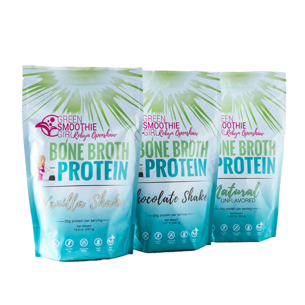 Grass Fed Bone Broth Protein - GreenSmoothieGirl product image