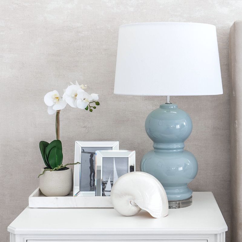 side tables and lamps