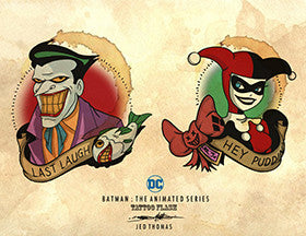 BATMAN : The Animated Series (Tattoo I) – : : The Bat Comes Out Tonight -  Jed Thomas : :