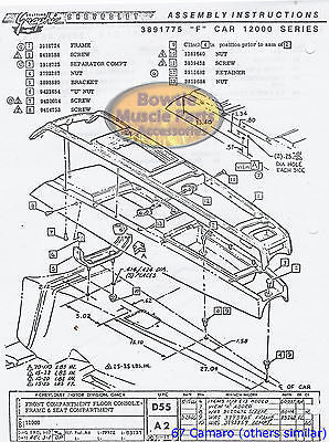 1969 69 Chevelle Malibu El Camino SS Factory Assembly ... 69 camaro heater wiring diagram 
