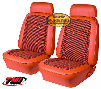 69 Camaro Coupe Dlx Houndstooth Front Rear Seat Covers