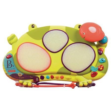 b toys frog drum