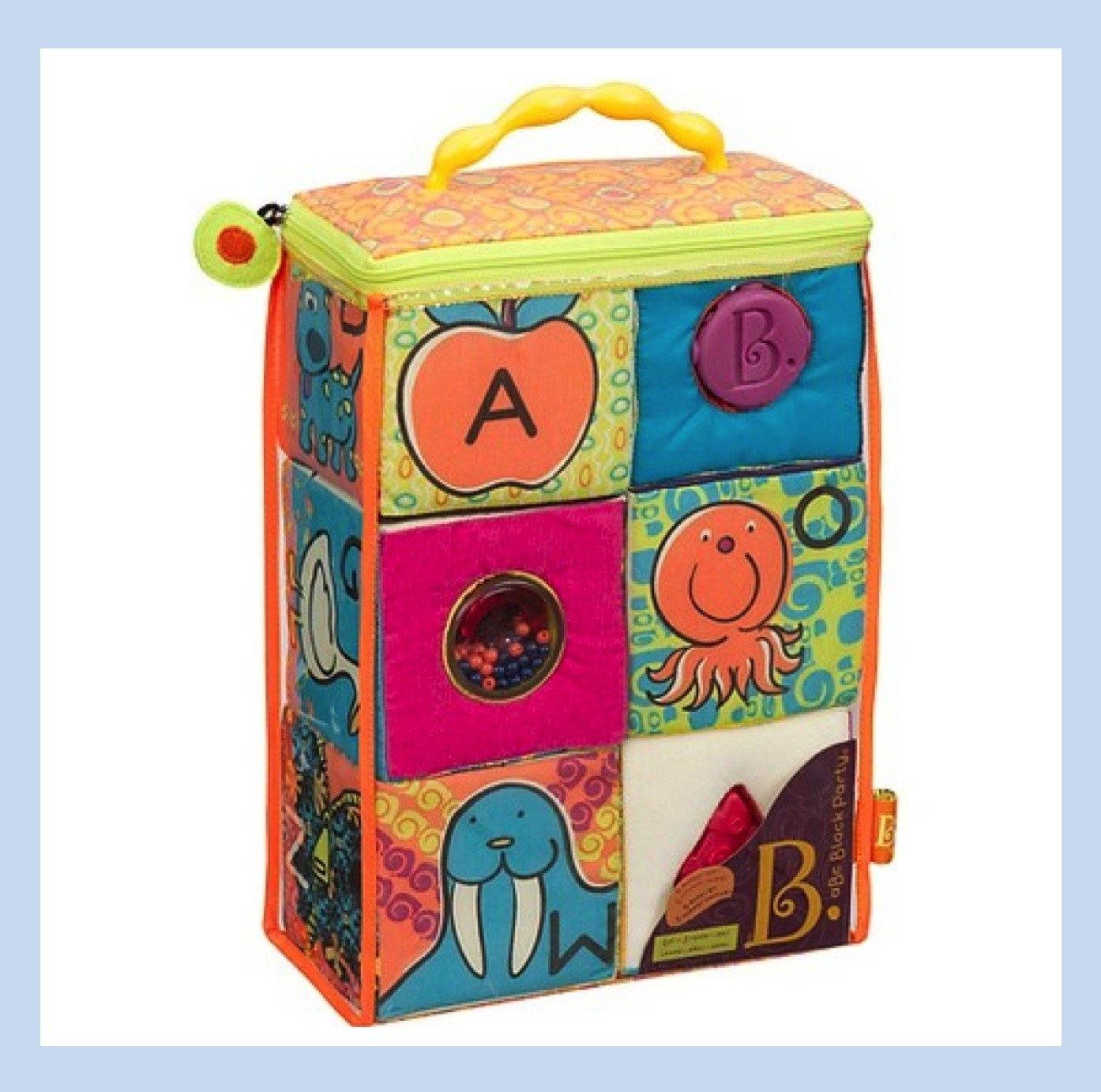 b toys alphabet blocks