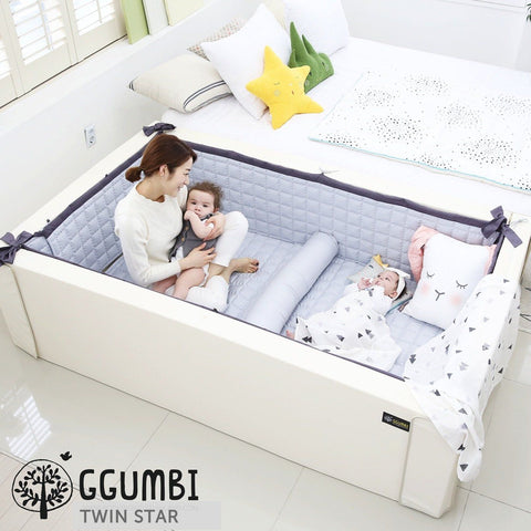 Ggumbi Bumper Bed Folder Baby Play Mat Pvc Baby Playmat