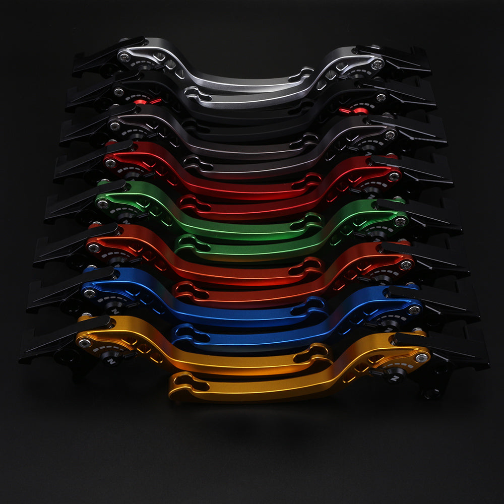 CNC Long Adjustable Brake Clutch Matte levers for SUZUKI