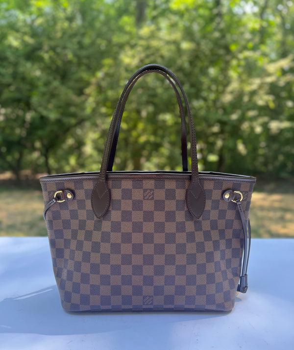 LOUIS VUITTON Damier Ebene Neo Neverfull MM 1223106