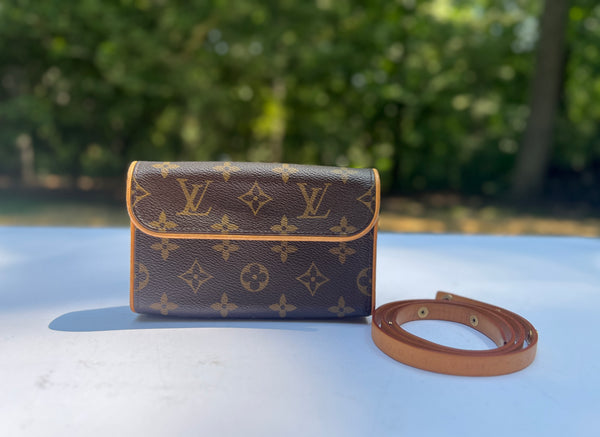 Monogram 'Florentine' Belt Bag, Authentic & Vintage