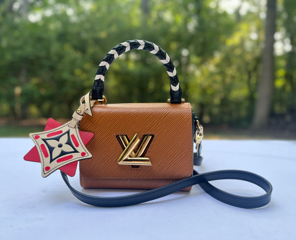 Louis Vuitton Galet Monogram Mahina Leather Girolata 2way