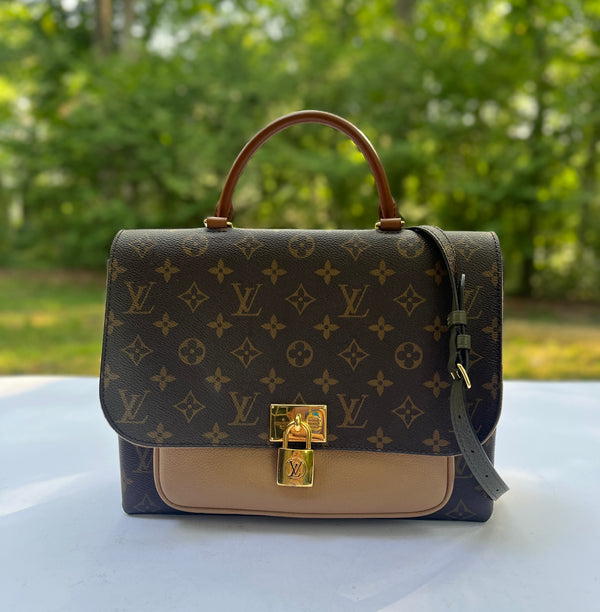 Authentic Louis Vuitton Monogram Eclipse e Patchwork Sling Bag M45439