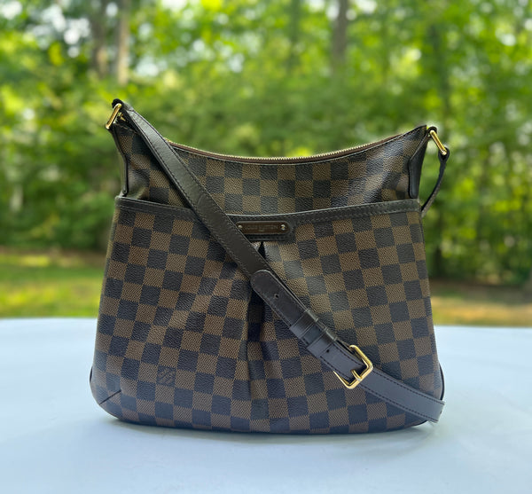 LOUIS VUITTON Bloomsbury GM Damier Ebene Shoulder Crossbody Bag