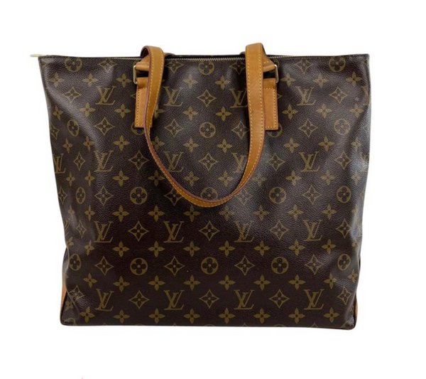 LOUIS VUITTON Cabas Mezzo Shoulder Tote Bag zipper M51151