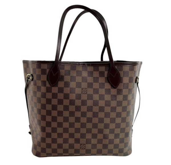 Louis Vuitton Iena Mm Damier Ebene Shoulder Bag Brown