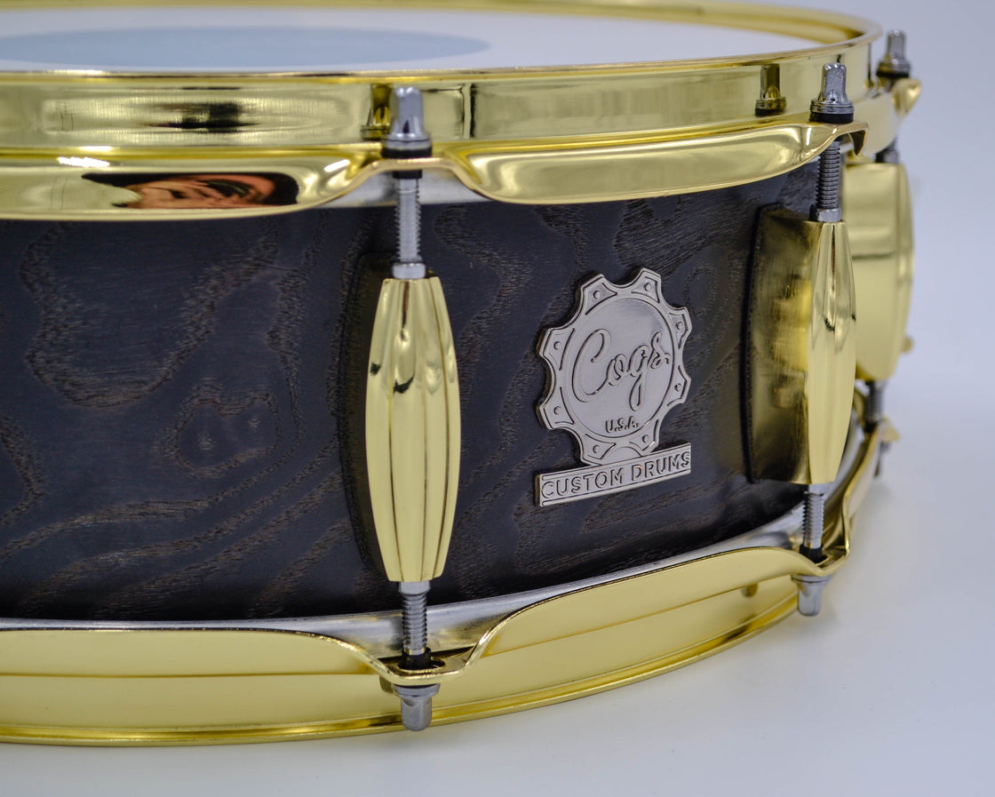 Cogs SuperSix Tamo Ash Snare Drum | Cogs Custom Drums LLC