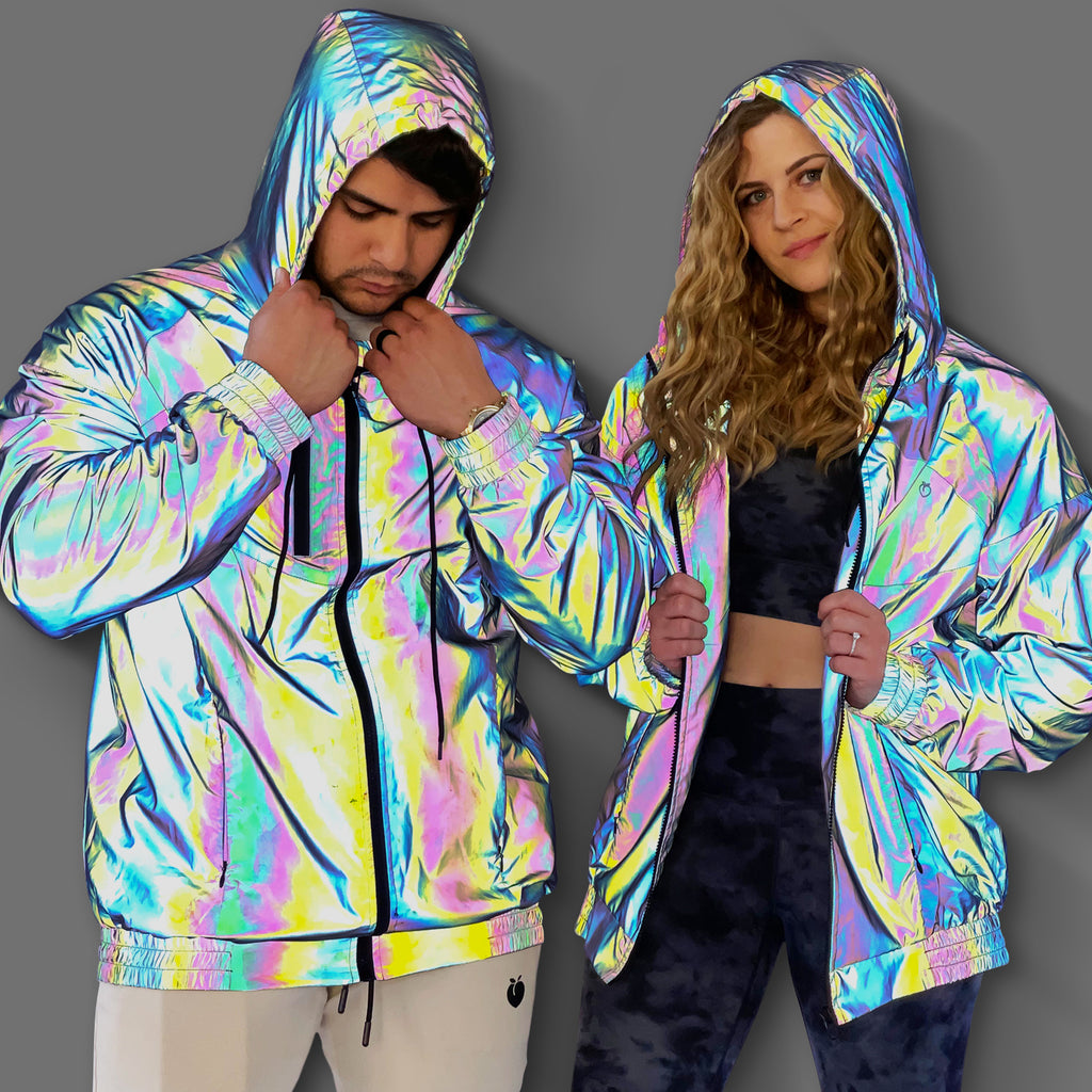 Men's Reflective Colorblock Windbreaker