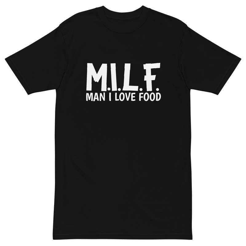 Man I Love Food Premium Graphic Shirt