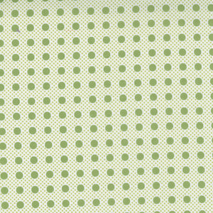Beautiful Day - Dots on Green