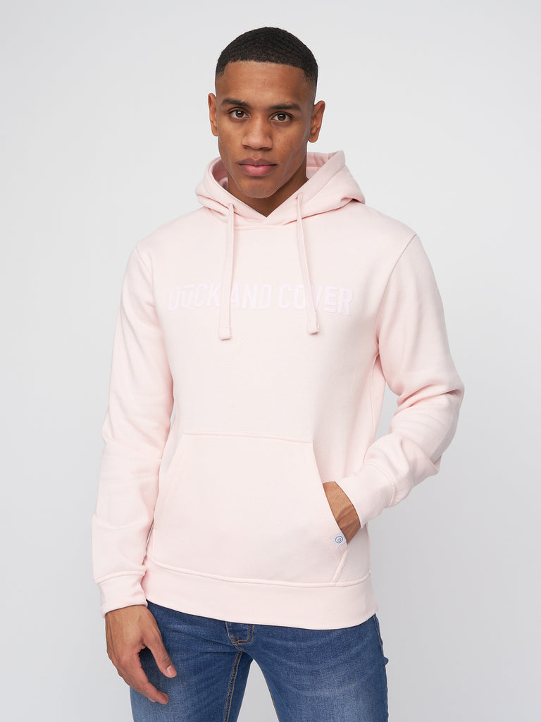 Mens Basico Hoodie Light Pink – Duck and Cover