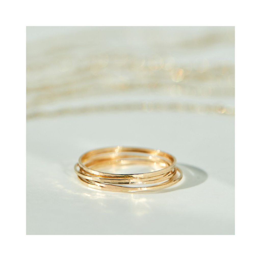 threadbare stacker ring