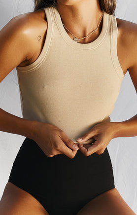 THE RIBBED MUSCLE CROP - CAMEL