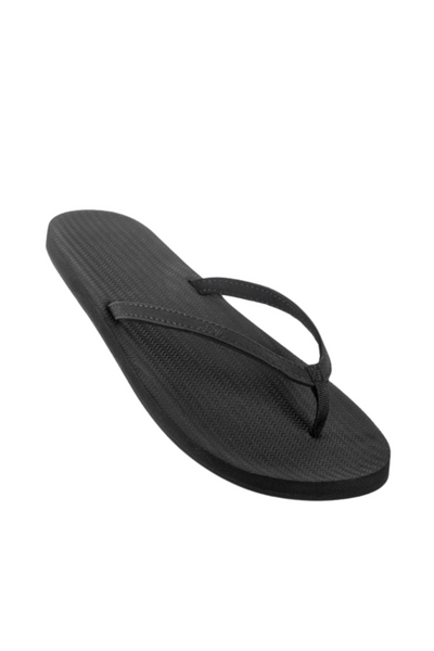 Indosole Women's Flip Flops — Color Combo Black / Sea Salt