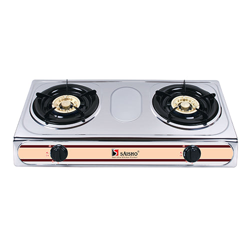 Saisho Double Burner Gas Stove S 301 Promo Buktops Com