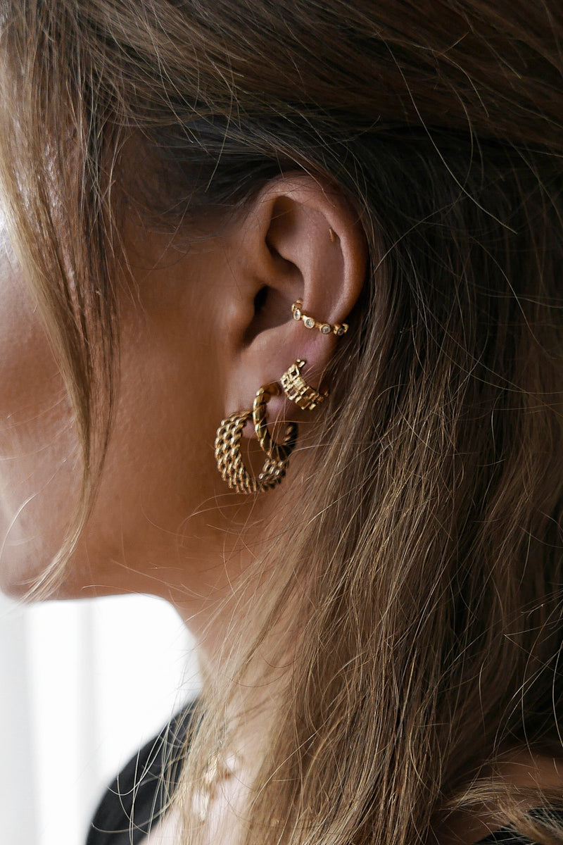 Hedda Hoop Earrings - Boutique Minimaliste