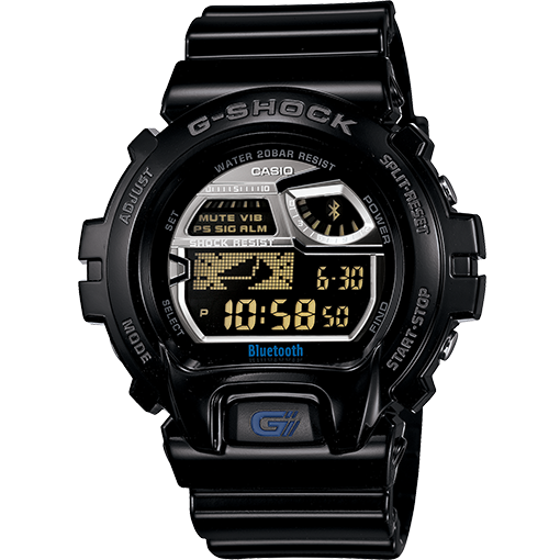 Casio G Shock Bluetooth Gloss Black Watch Iphone 4 5 Compatible Gb69 Nagi Test