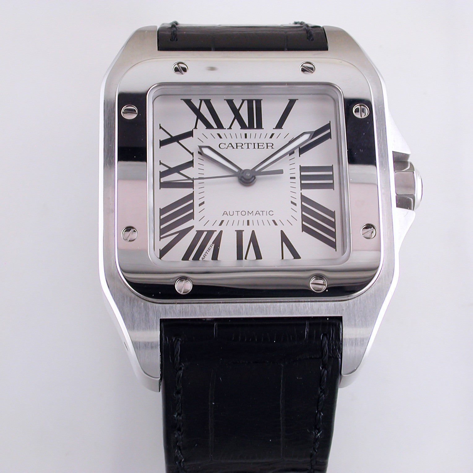 pre owned cartier santos 100 xl