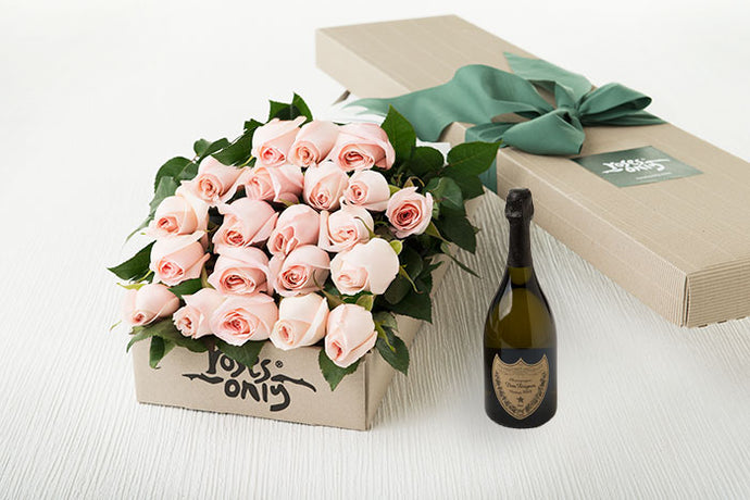 Roses And Champagne Singapore Rosesonly Com Sg