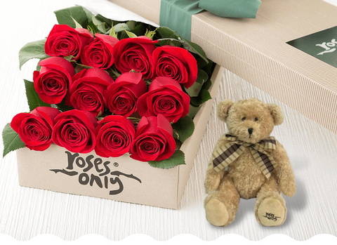 12 red roses delivery singapore | roses only