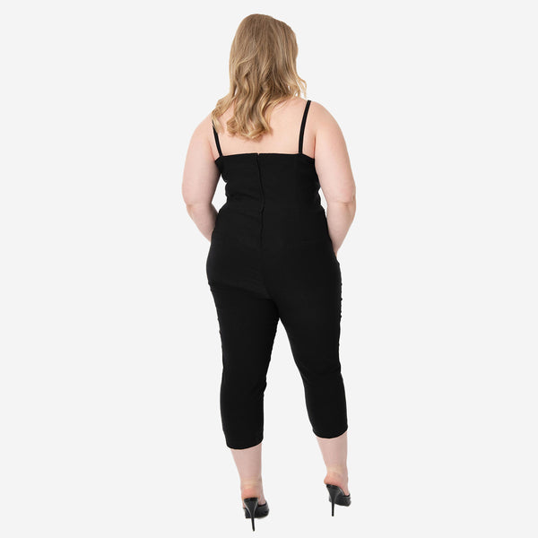 I Love Lucy x Unique Vintage: Starlet Jumpsuit (Plus Sizing) - Lucille ...