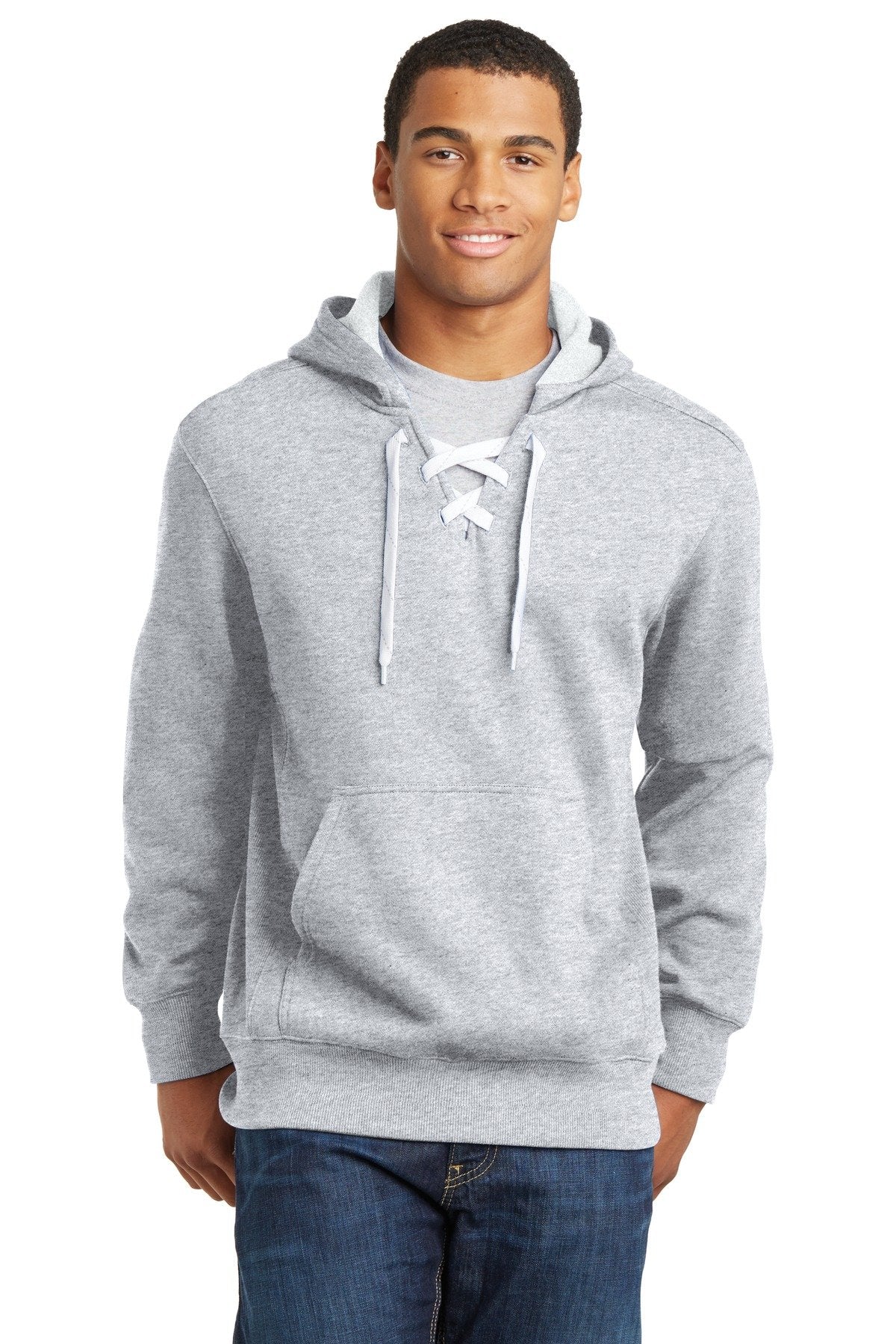 plain gray hoodie
