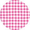 Garden Gingham - Pink Spritz Color Swatch