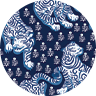 Selected Color Tiger Queen-Navy