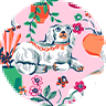 Good Dog - Vintage Rose Color Swatch