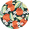 Orange Grove - Juniper Color Swatch