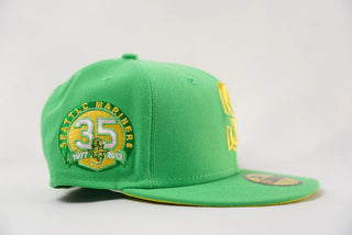 Baltimore Orioles 1966 World Series New Era 59Fifty Fitted Hat (59FIFTY DAY  - Team color Green Under Brim)