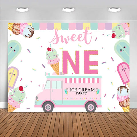 Ice Cream Shop in Pastel Backdrop – HandyandClassy