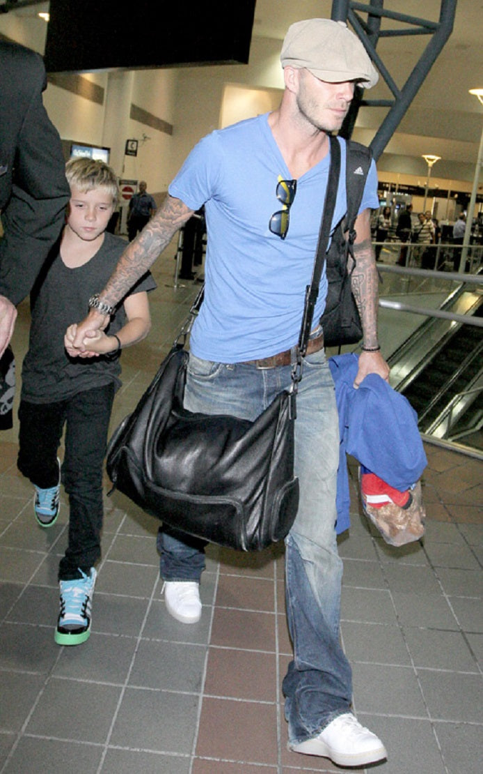 David Beckham in Prps Jeans