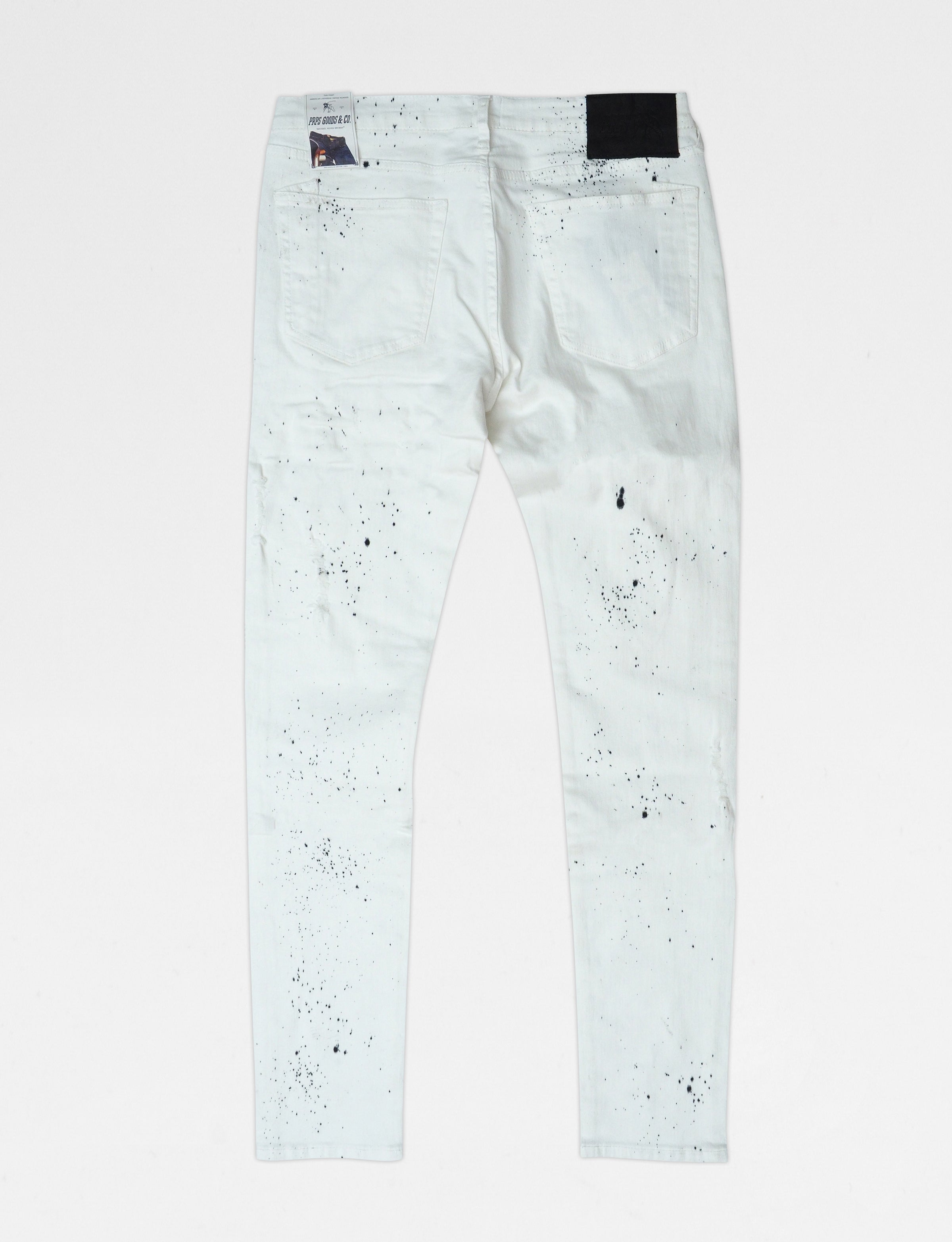 white prps jeans