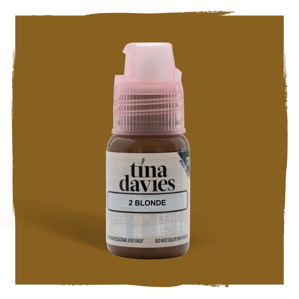 Tina Davies I love Ink Blonde Eyebrow PMU Pigment for Microblading or Machine