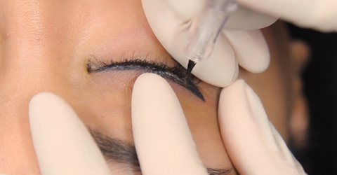 Mini Eyeliner Procedure Shading 2