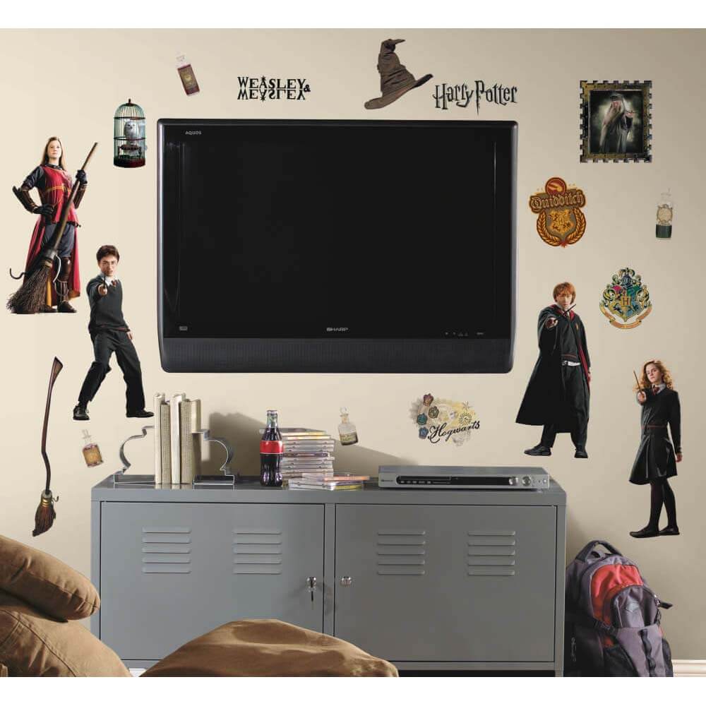 Harry Potter Ron & Hermione Poster Licensed Wall Decal